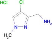 [(4-chloro-1-methyl-1H-pyrazol-3-yl)methyl]amine hydrochloride