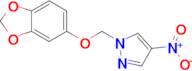 1-[(1,3-benzodioxol-5-yloxy)methyl]-4-nitro-1H-pyrazole