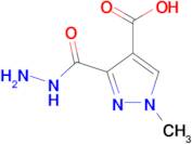 3-(hydrazinocarbonyl)-1-methyl-1H-pyrazole-4-carboxylic acid