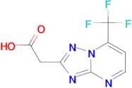 [7-(trifluoromethyl)[1,2,4]triazolo[1,5-a]pyrimidin-2-yl]acetic acid