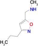 N-methyl-1-(3-propylisoxazol-5-yl)methanamine