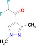 1-(1,3-dimethyl-1H-pyrazol-4-yl)-2,2-difluoroethanone