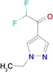 1-(1-ethyl-1H-pyrazol-4-yl)-2,2-difluoroethanone