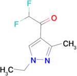 1-(1-ethyl-3-methyl-1H-pyrazol-4-yl)-2,2-difluoroethanone