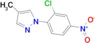 1-(2-chloro-4-nitrophenyl)-4-methyl-1H-pyrazole