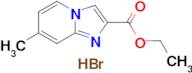 Ethyl 7-methylimidazo[1,2-a]pyridine-2-carboxylate hydrobromide