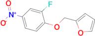 2-[(2-fluoro-4-nitrophenoxy)methyl]furan