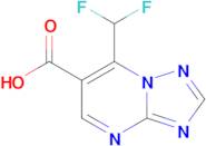7-(difluoromethyl)[1,2,4]triazolo[1,5-a]pyrimidine-6-carboxylic acid