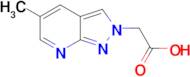 (5-methyl-2H-pyrazolo[3,4-b]pyridin-2-yl)acetic acid