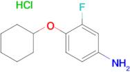 [4-(cyclohexyloxy)-3-fluorophenyl]amine