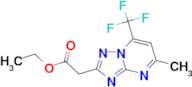 ethyl [5-methyl-7-(trifluoromethyl)[1,2,4]triazolo[1,5-a]pyrimidin-2-yl]acetate