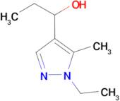 1-(1-ethyl-5-methyl-1H-pyrazol-4-yl)propan-1-ol