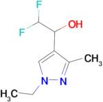 1-(1-ethyl-3-methyl-1H-pyrazol-4-yl)-2,2-difluoroethanol