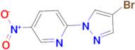 2-(4-bromo-1H-pyrazol-1-yl)-5-nitropyridine