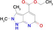 ethyl 2,3-dimethyl-6-oxo-6,7-dihydro-2H-pyrazolo[3,4-b]pyridine-4-carboxylate