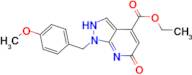 ethyl 1-(4-methoxybenzyl)-6-oxo-6,7-dihydro-1H-pyrazolo[3,4-b]pyridine-4-carboxylate