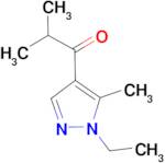 1-(1-ethyl-5-methyl-1H-pyrazol-4-yl)-2-methylpropan-1-one