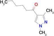 1-(1,3-dimethyl-1H-pyrazol-4-yl)hexan-1-one