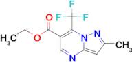 ethyl 2-methyl-7-(trifluoromethyl)pyrazolo[1,5-a]pyrimidine-6-carboxylate