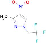 3-methyl-4-nitro-1-(2,2,2-trifluoroethyl)-1H-pyrazole