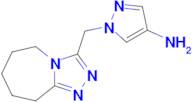 1-(6,7,8,9-tetrahydro-5H-[1,2,4]triazolo[4,3-a]azepin-3-ylmethyl)-1H-pyrazol-4-amine