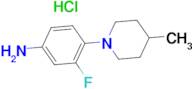 [3-fluoro-4-(4-methylpiperidin-1-yl)phenyl]amine