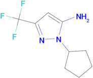 1-cyclopentyl-3-(trifluoromethyl)-1H-pyrazol-5-amine