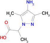 2-(4-amino-3,5-dimethyl-1H-pyrazol-1-yl)propanoic acid