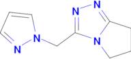 3-(1H-pyrazol-1-ylmethyl)-6,7-dihydro-5H-pyrrolo[2,1-c][1,2,4]triazole