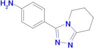 [4-(5,6,7,8-tetrahydro[1,2,4]triazolo[4,3-a]pyridin-3-yl)phenyl]amine