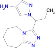 1-[1-(6,7,8,9-tetrahydro-5H-[1,2,4]triazolo[4,3-a]azepin-3-yl)propyl]-1H-pyrazol-4-amine