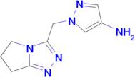 1-(6,7-dihydro-5H-pyrrolo[2,1-c][1,2,4]triazol-3-ylmethyl)-1H-pyrazol-4-amine