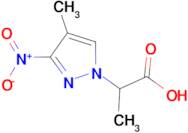 2-(4-methyl-3-nitro-1H-pyrazol-1-yl)propanoic acid