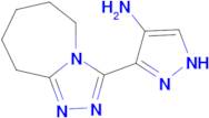 3-(6,7,8,9-tetrahydro-5H-[1,2,4]triazolo[4,3-a]azepin-3-yl)-1H-pyrazol-4-amine