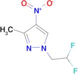 1-(2,2-difluoroethyl)-3-methyl-4-nitro-1H-pyrazole