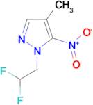 1-(2,2-difluoroethyl)-4-methyl-5-nitro-1H-pyrazole