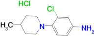 3-chloro-4-(4-methylpiperidin-1-yl)aniline