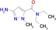 3-amino-N,N-diethyl-1-methyl-1H-pyrazole-5-carboxamide