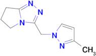 3-[(3-methyl-1H-pyrazol-1-yl)methyl]-6,7-dihydro-5H-pyrrolo[2,1-c][1,2,4]triazole