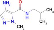 4-Amino-N-isobutyl-1-methyl-1h-pyrazole-5-carboxamide