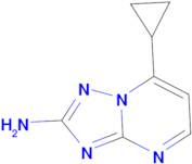 7-cyclopropyl[1,2,4]triazolo[1,5-a]pyrimidin-2-amine