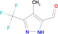 4-methyl-3-(trifluoromethyl)-1H-pyrazole-5-carbaldehyde