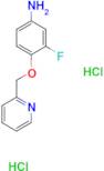 3-fluoro-4-(pyridin-2-ylmethoxy)aniline