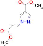 methyl 1-(3-methoxy-3-oxopropyl)-1H-pyrazole-4-carboxylate