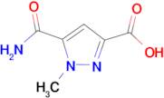 5-(aminocarbonyl)-1-methyl-1H-pyrazole-3-carboxylic acid