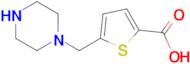 5-(piperazin-1-ylmethyl)thiophene-2-carboxylic acid