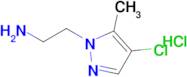 2-(4-chloro-5-methyl-1H-pyrazol-1-yl)ethanamine