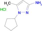 1-cyclopentyl-5-methyl-1H-pyrazol-3-amine