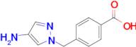 4-[(4-amino-1H-pyrazol-1-yl)methyl]benzoic acid