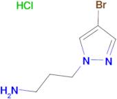 3-(4-bromo-1H-pyrazol-1-yl)propan-1-amine